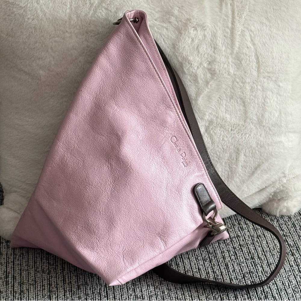 Cleo & Patek One Strap Pink Leather Backpack - Picture 2 of 10